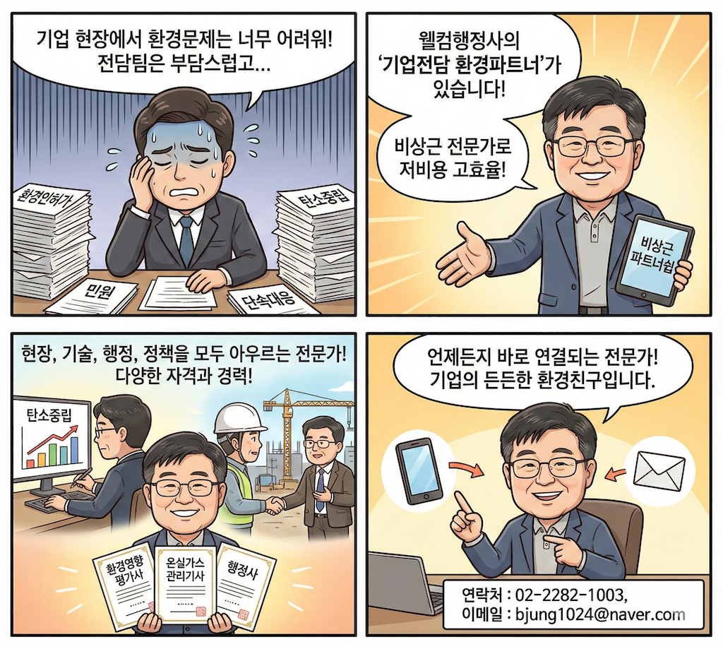 기업환경문제-「비상근 환경파트너」를 활용하세요!